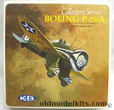 Aurora-KB 1/48 Boeing P-26A - 34th Attack Squadron K&B Issue, 1115-200 plastic model kit
